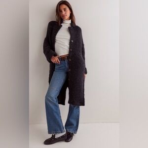 NWT FREE PEOPLE WE THE FREE LARA SWEATER JACKET